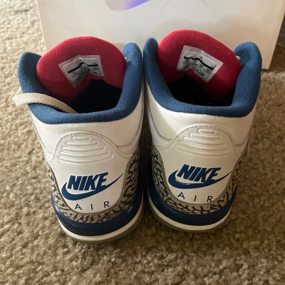 Air Jordan 3 Retro OG BG. True Blue - Picture 8 of 9